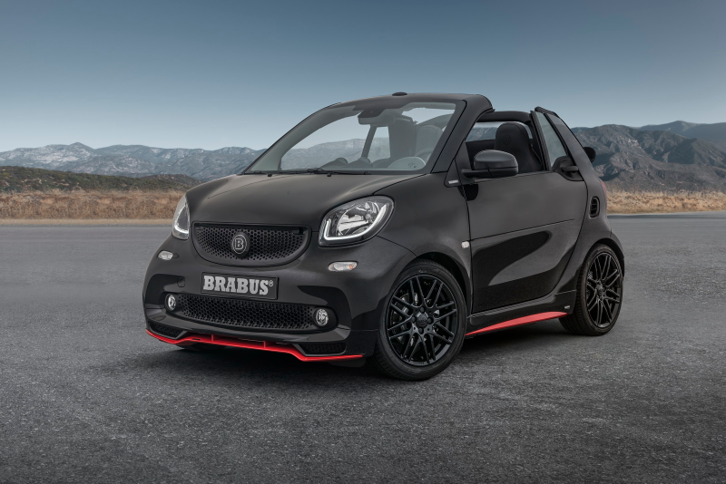 Illustration for article titled The Brabus 125R Is a Ballistic 125-HP Smart ForTwo Pocket Rocket